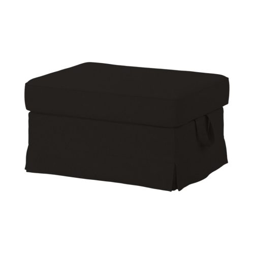 Husă pentru taburet Ektorp  -MV negru