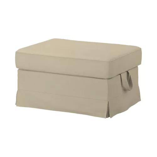 Husă pentru taburet Ektorp - Ana bej