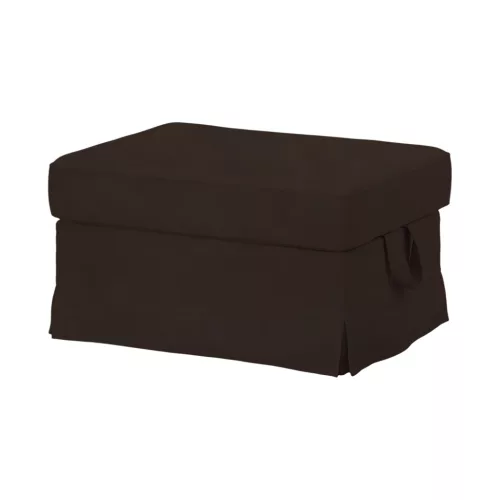 Husă pentru taburet Ektorp  - Ana maro inchis
