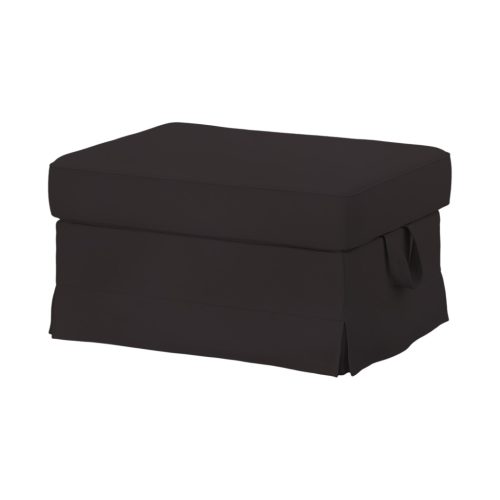 Husă pentru taburet Ektorp  - Ana gri inchis