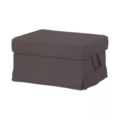 Husă pentru taburet Ektorp  - Ana gri