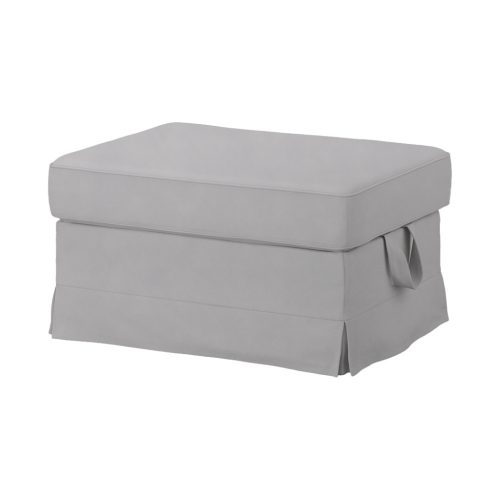Husă pentru taburet Ektorp  - Ana gri deschis