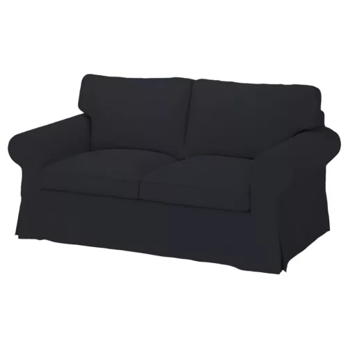 Husă de canapea Ektorp extensibilă pentru 2 persoane (model mai mare) - MV gri