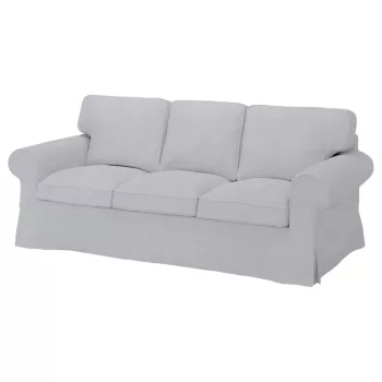  Husă de canapea Ektorp (Pixbo) extensibilă pentru 3 persoane - Ana gri deschis
