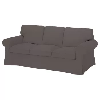   Husă de canapea IKEA Ektorp pentru 3 persoane, fixă - Ana gri