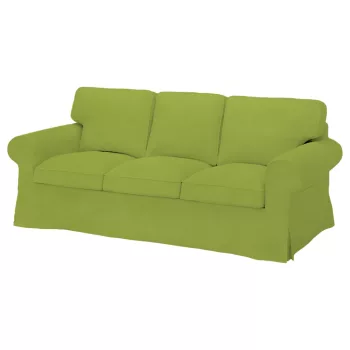   Husă de canapea IKEA Ektorp pentru 3 persoane, fixă - Ana verde
