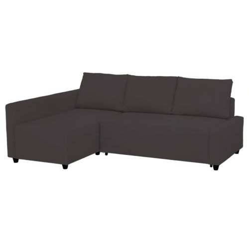 Husă de canapea Friheten - stânga - Ana gri inchis