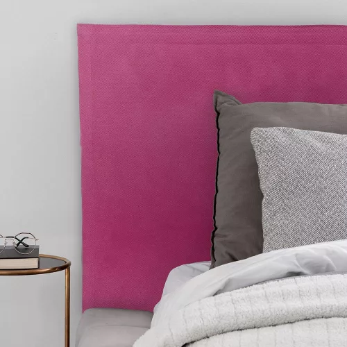 Panou textil tapițat pentru perete - magenta