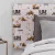 Panou textil tapițat pentru perete - model utilaje de lucru