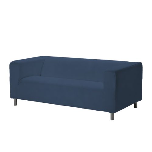 Husă de canapea Klippan pentru 2 persoane - Ana albastru denim