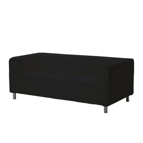 Husă de canapea Klippan pentru 2 persoane -MV negru