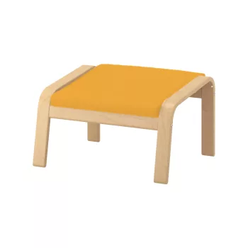 Husă pentru taburet IKEA Poang - Ana galben