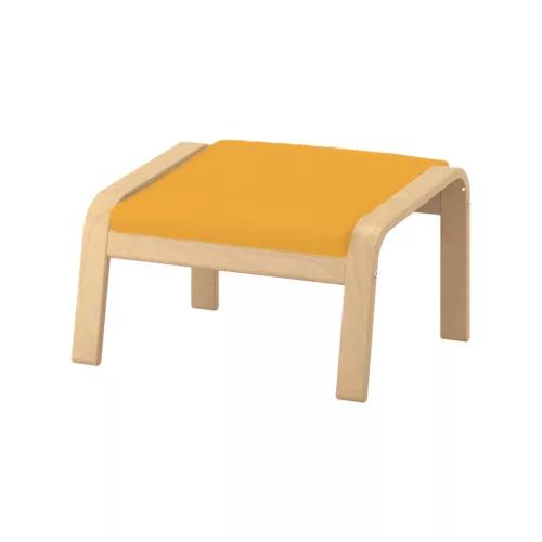 Husă pentru taburet IKEA Poang - Ana galben