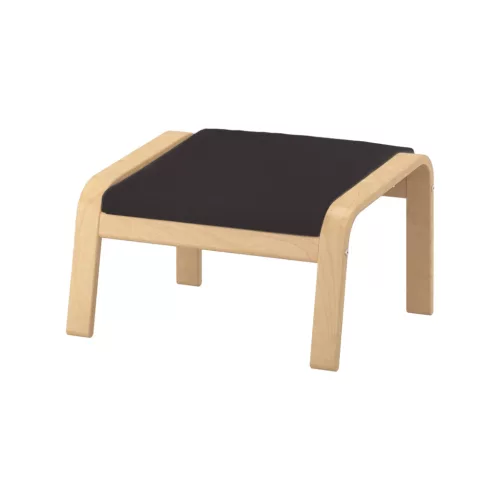 Husă pentru taburet IKEA Poang - Ana gri inchis