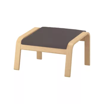 Husă pentru taburet IKEA Poang - Ana gri
