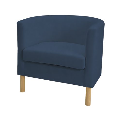 Husă fotoliu Solsta Olarp - Ana albastru denim