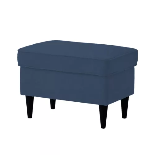 Husă pentru taburet Strandmon- Ana albastru denim kék